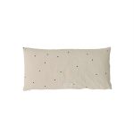Kyoto Dot kussensloop beige