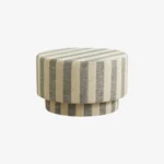 Ladoga poef beige/grijs
